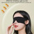 Strong Blackout Soft Relieve Fatigue Eye Protection Skin-friendly Breathable Elasticity Washable Eye Mask, Size: L(Skin Color)