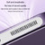 2pcs /Set For IPhone 12 / 13 / 14 / 15 Series Speaker Plating Metal Dust-Proof Mesh Charging Port Protective Film Dust Sticker(Purple)