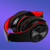 FG-69 Bluetooth Wireless Headset Subwoofer Mobile Computer Headset(Black)