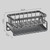 Kitchen Sink Multifunctional Drain Rack Sponge Rag Storage Shelf White