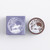 Round Wooden Stamps Vintage DIY Handbook Multifunctional Decorative Stamps, Style: Night Search
