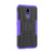 Tire Texture TPU+PC Shockproof Case for Nokia 4.2, with Holder (Purple)