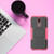Tire Texture TPU+PC Shockproof Case for Nokia 4.2, with Holder (Purple)