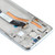 TFT LCD Screen for Xiaomi Redmi Note 8 Pro Single SIM Digitizer Full Assembly with Frame(Silver)