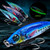 PROBEROS LF137 3D Spray Painted Bionic Lure Warp Bass Leader Fish Long Casting Freshwater Sea Luminous Fishing Bait, Size: 28g(Color A)
