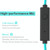 Mucro ML233 Foldable Wired Running Sports Headphones Night Neckband In-Ear Stereo Earphones, Cable Length: 1.2m(Blue)