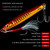 PROBEROS LF128 Long Casting Lure Iron Plate Lead Fish Freshwater Sea Fishing Warp Bass Metal Sequins Baits, Size: 7g(Color E)