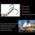 PROBEROS LF128 Long Casting Lure Iron Plate Lead Fish Freshwater Sea Fishing Warp Bass Metal Sequins Baits, Size: 7g(Color E)