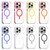For iPhone 14 Pro Dual-Color Clear Acrylic Hybrid TPU MagSafe Phone Case(Red)