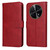 For Huawei Enjoy 70 Pro Classic Calf Texture Flip Leather Phone Case(Red)