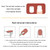 24pcs/box Handmade Nail Glitter Nail Jelly Glue Finished Patch, Color: BY99(Wear Tool Bag)