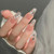 24pcs/box Handmade Nail Glitter Nail Jelly Glue Finished Patch, Color: BY1053(Wear Tool Bag)