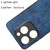 For Infinix Smart 8 Cow Pattern Sewing Back Cover Phone Case(Blue)