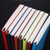 3 PCS Notebook Student Notepad Diary Book Business Record Book PU Notebook, Cover color: A5 Plain Weave Nile Blue