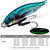PROBEROS  LF136 Fishing Lure 3D Spray Painted Imitation Bait Long Casting Freshwater Fishing Warbler Bass Leader Lure, Size: 60g(Color E)