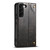 For Samsung Galaxy S22+ 5G Suteni Baroque Calf Texture Buckle Wallet Leather Phone Case(Black)
