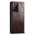 For Samsung Galaxy Note20 Suteni Baroque Calf Texture Buckle Wallet Leather Phone Case(Brown)