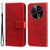 For Huawei Enjoy 70 Pro 7-petal Flowers Embossing Leather Phone Case(Red)