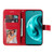 For Huawei Enjoy 70 Pro 7-petal Flowers Embossing Leather Phone Case(Red)