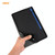 For Samsung Galaxy Tab S8 / Galaxy Tab S7 11.0 T870 / T875 ENKAY Coarse Cloth Pattern PU Leather + TPU Smart Case with Holder & Sleep / Wake-up Function(Dark Blue)