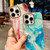 For iPhone 11 IMD Marble Acrylic Hybrid TPU Plating MagSafe Phone Case(Red)