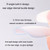 10pairs of 100pcs/box Frosted Coded Wearable Manicure Tablets, Shape: Ultra-short Ladder L