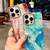 For iPhone 14 IMD Marble Acrylic Hybrid TPU Plating MagSafe Phone Case(Purple)