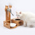 Pet Solid Wood Vertical Automatic Drinking Bowl For Cats And Dogs, Color Random Delivery, Specification: No Drawer+Waterer Board