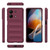For Xiaomi Redmi Note 13R Pro 5G Magic Shield TPU + Flannel Phone Case(Wine Red)