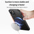 For iPhone 15 MagSafe Kevlar Fiber Shockproof Phone Case(Black)