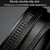 Dandali Scratch-Resistant Wrapped Edge Automatic Buckle Belt Mens Casual Waistbone Belt, Size: 120cm(Black)