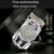 Dandali Scratch-Resistant Wrapped Edge Automatic Buckle Belt Mens Casual Waistbone Belt, Size: 120cm(Black)