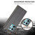 For Xiaomi Redmi Note 13 5G LC.IMEEKE Calf Texture Leather Phone Case(Grey)