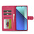 For Xiaomi Redmi Note 13 4G LC.IMEEKE Calf Texture Leather Phone Case(Red)