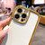 For iPhone 11 Pro Plating Emery PC Hybrid Silicone Phone Case(Green)