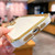 For iPhone 12 Pro Max Plating Emery PC Hybrid Silicone Phone Case(White)
