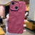 For iPhone 15 Frosted Wrinkles Texture TPU Phone Case(Red)