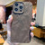 For iPhone 12 Pro Max Frosted Wrinkles Texture TPU Phone Case(Grey)