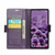 For Samsung Galaxy A55 CaseMe 023 Butterfly Buckle Litchi Texture RFID Anti-theft Leather Phone Case(Pearly Purple)