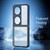 For Huawei Pocket 2 DUX DUCIS Aimo Series TPU + PC Frosted Feel Phone Case(Black)