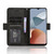 For ZTE Blade A54 Skin Feel Calf Texture Card Slots Leather Phone Case(Black)