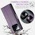 For Xiaomi 14 Pro CaseMe 023 Butterfly Buckle Litchi Texture RFID Anti-theft Leather Phone Case(Pearly Purple)