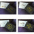 100 PCS Wedding Blessing Card Thank You Message Gift Decoration Card Bronzing Flower Greeting Card Thank You Black