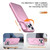 For iPhone 11 Pro Max Metal Invisible Camera Holder MagSafe Magnetic Phone Case(Pink)
