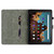For Amazon Fire HD 10 2023 Tiger Pattern Flip Leather Tablet Case(Dark Green)