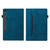 For Samsung Galaxy Tab S9+ /S8+ /S7+ Splicing Shockproof Smart Leather Tablet Case(Blue)
