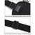 Passport Fit Invisible Waterproof Cell Phone Waist Pack Anti-theft Brush Travel Document Organizer Bag(Dark Blue)