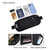 Passport Fit Invisible Waterproof Cell Phone Waist Pack Anti-theft Brush Travel Document Organizer Bag(Dark Blue)