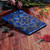 For Galaxy Tab S6 Lite P610 / P615 Coloured Drawing Pattern Horizontal Flip Leather Case with Holder & Card Slot(Blue Mandala)