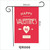 2 PCS Valentine Day Garden Flag Festive Atmosphere Garden Banner(QR006)